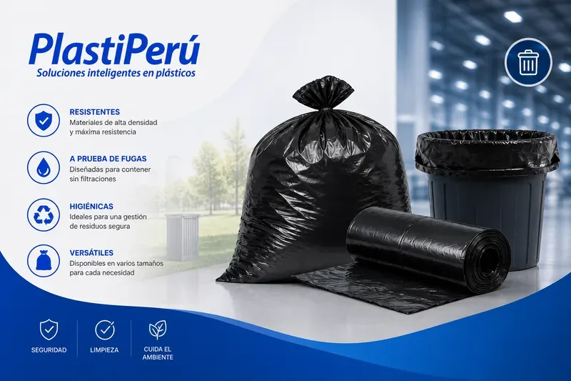 Bolsas para basura — fabricado por PlastiPerú