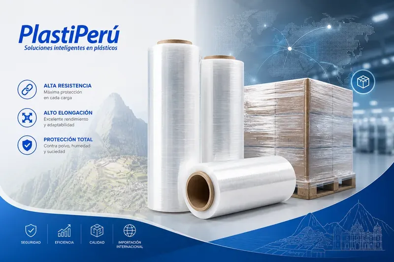 Stretch film — fabricado por PlastiPerú